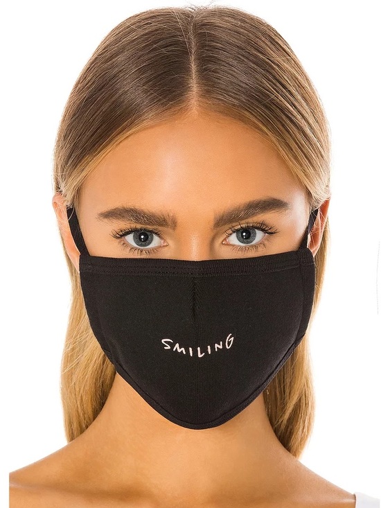 GRLFRND Accessories - GRLFRND Smiling Face Mask